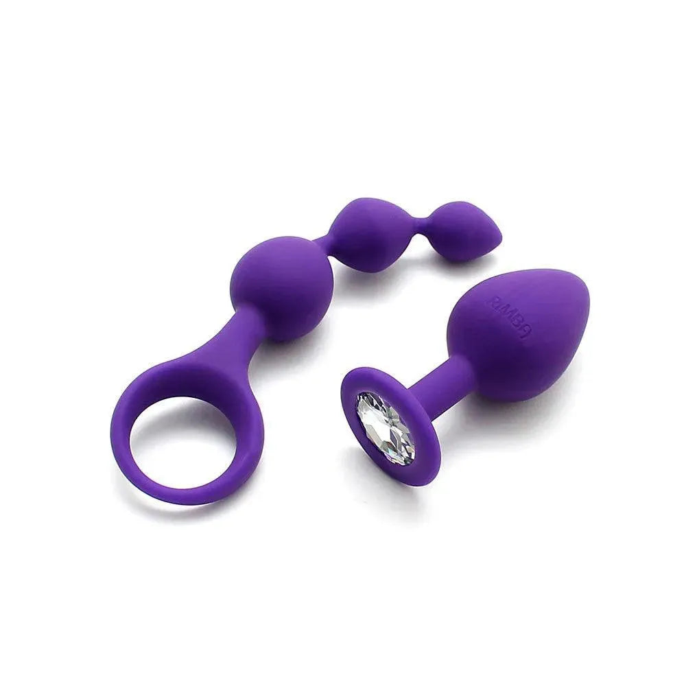 Barcelona Purple Anal Pleasure Play Set - Rapture Works