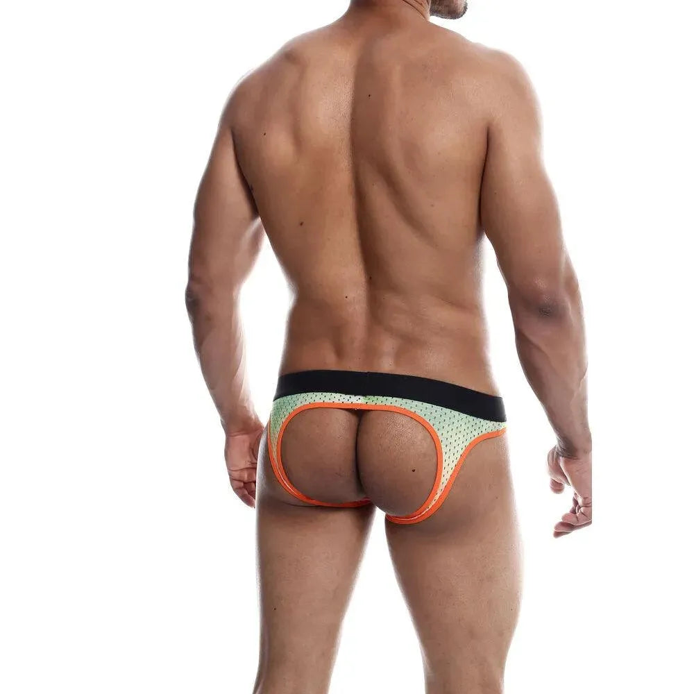 Male Basics Aero Jock Orange - Rapture Works