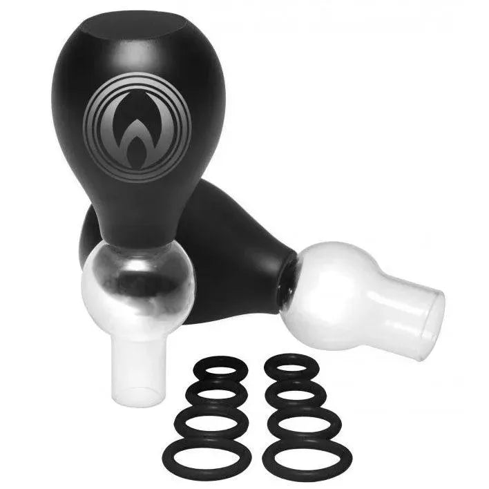 Nipple Amplifier Enlargement Bulbs With O Rings - Rapture Works