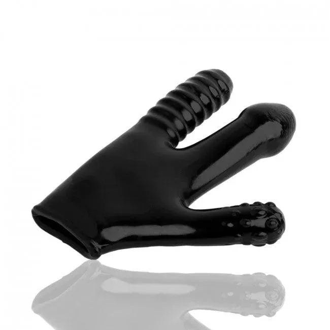 Oxballs Claw Dildo Glove Black - Rapture Works