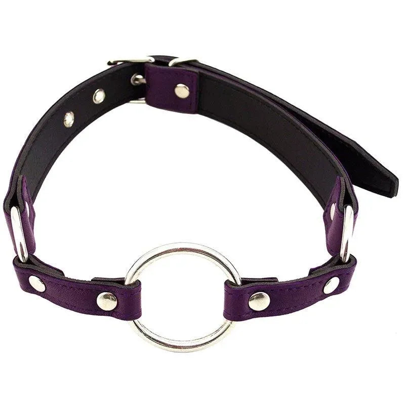 Rouge Garments O Ring Gag Purple - Rapture Works