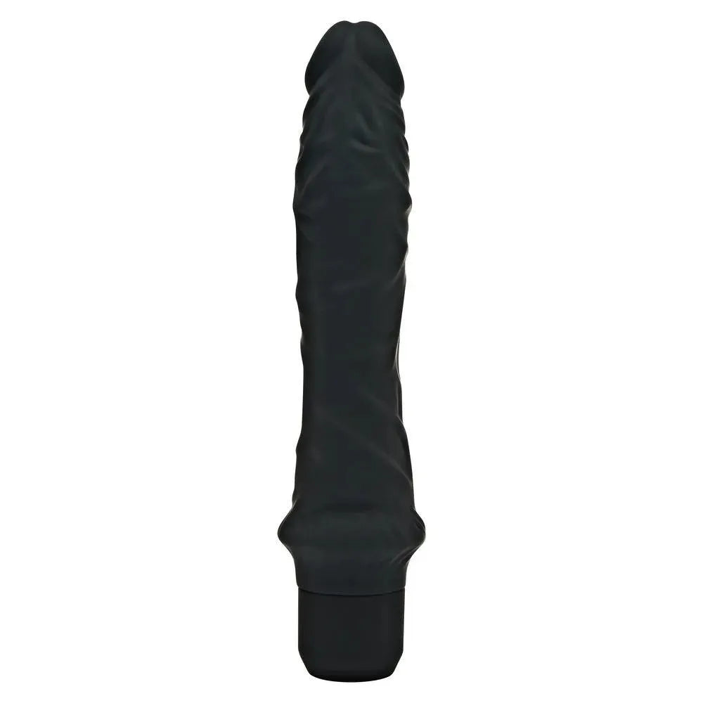 ToyJoy Get Real Classic Silicone Vibrator Black - Rapture Works