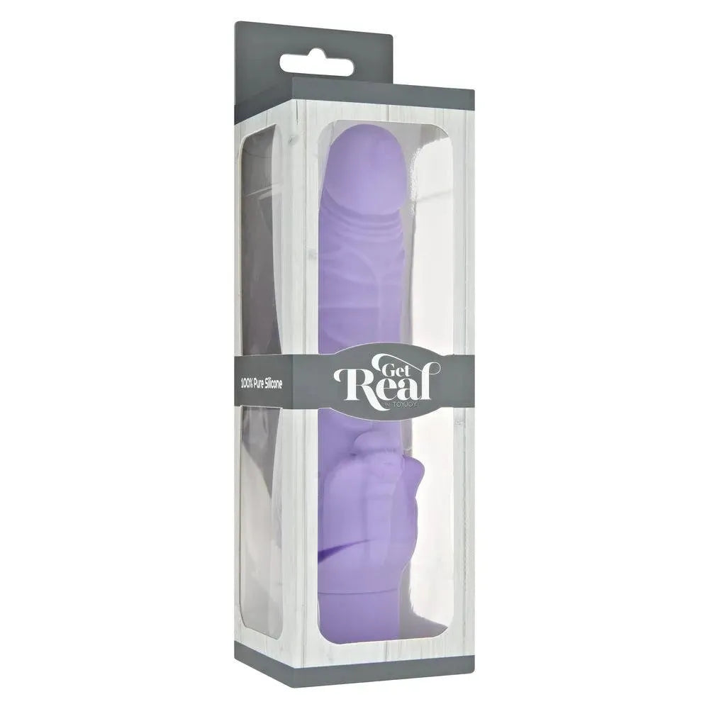 ToyJoy Get Real Classic Stim Vibrator Purple - Rapture Works