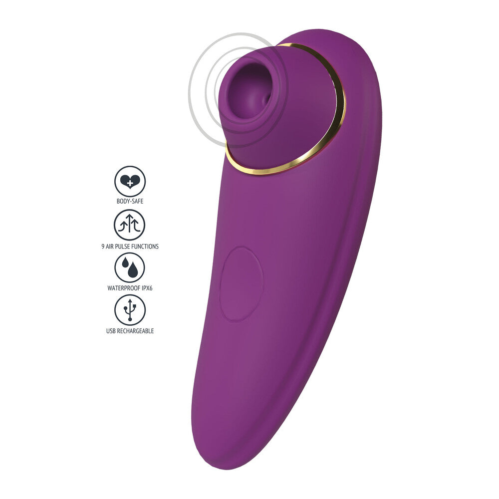 XOCOON Sensual Sway – Air Stimulator, USB Rechargeable, Waterproof, Clitoral Stimulation, Purple