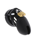 Hidden Desire Extreme Chastity Cock Cage - Adjustable Black Silicone Design for Discreet Wear and Enhanced Control