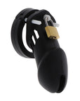 Hidden Desire Extreme Chastity Cock Cage 2 - Adjustable Black Silicone Design with Secure Locking for Discreet Wear