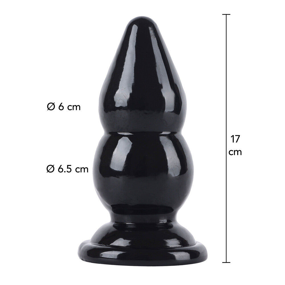 Hidden Desire Extreme Balls Butt Plug - 6.6” with Suction Cup for Deep Satisfaction