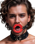 Juicy Lips Silicone Open Mouth Gag