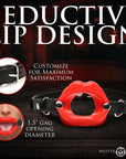 Juicy Lips Silicone Open Mouth Gag