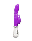 Slim G-Spot Rabbit Vibrator - 12 Speeds, Curved Design, Purple