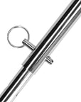 Ouch! Spreader Bar – Adjustable, Rigid Metal Bondage Bar for Couples Play, Silver