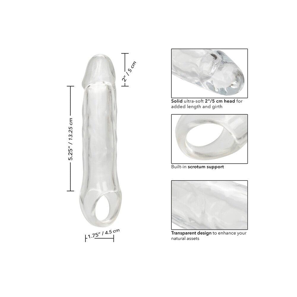 CalExotics Performance Maxx Clear Extension 7.5 Inches - Raptureworks