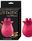 ClitTastic Tulip Finger Massager Rechargeable - Pink - Rapture Works