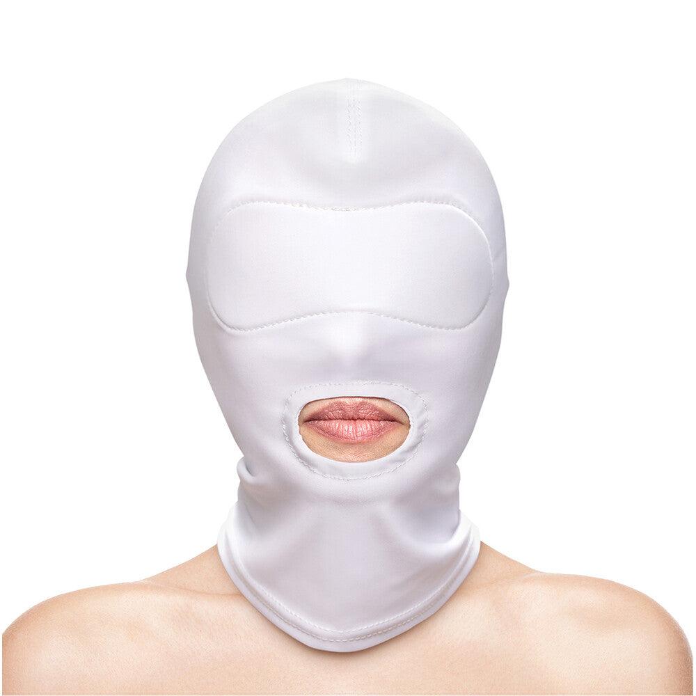 Fetish and Fashion Mouth Hood White - Raptureworks