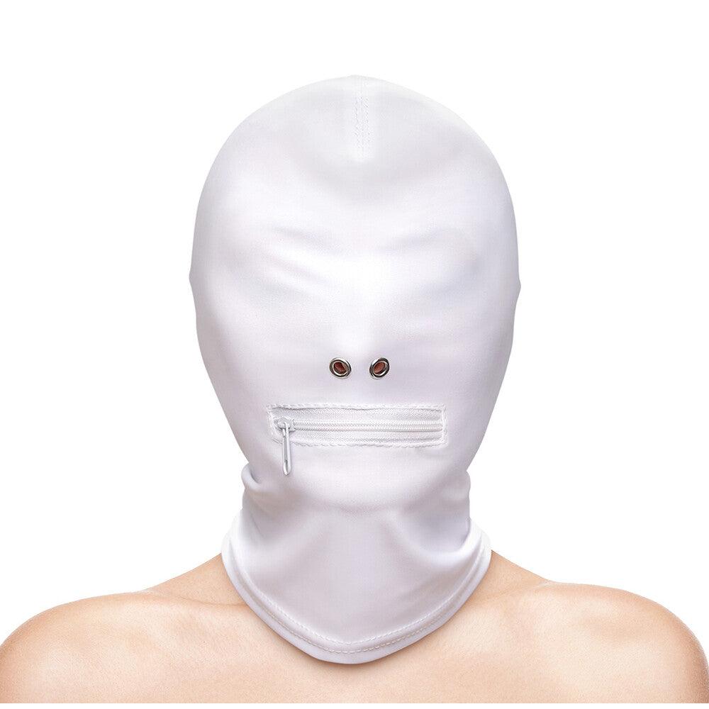 Fetish and Fashion Zipped Mouth Hood - Raptureworks