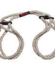 KINK Hogtied Bind and Tie 6mm Hemp Wrist or Ankle Cuffs - Rapture Works