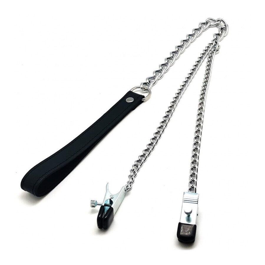 Nipple Clamps with Lead 40cm - Rapture Works