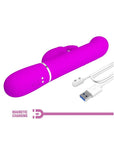 Pretty Love Coale Rechargeable Rabbit Vibrator - Raptureworks