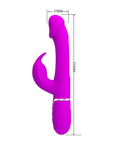 Pretty Love Kampas Rechargeable Rabbit Vibrator - Raptureworks