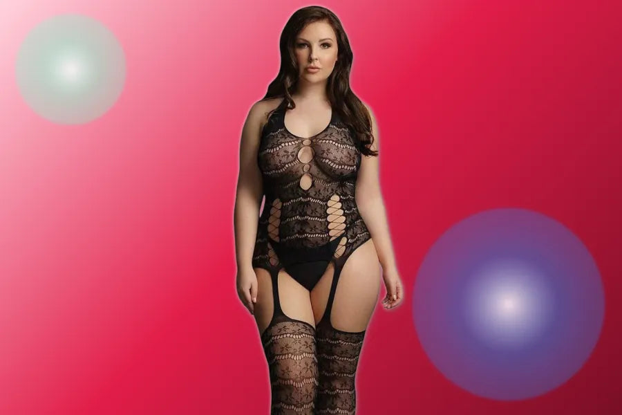 PLUS SIZE BODYSTOCKINGS
