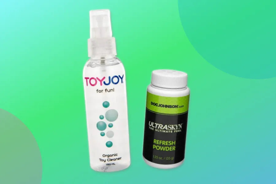 sex toy cleaner & renewal powders