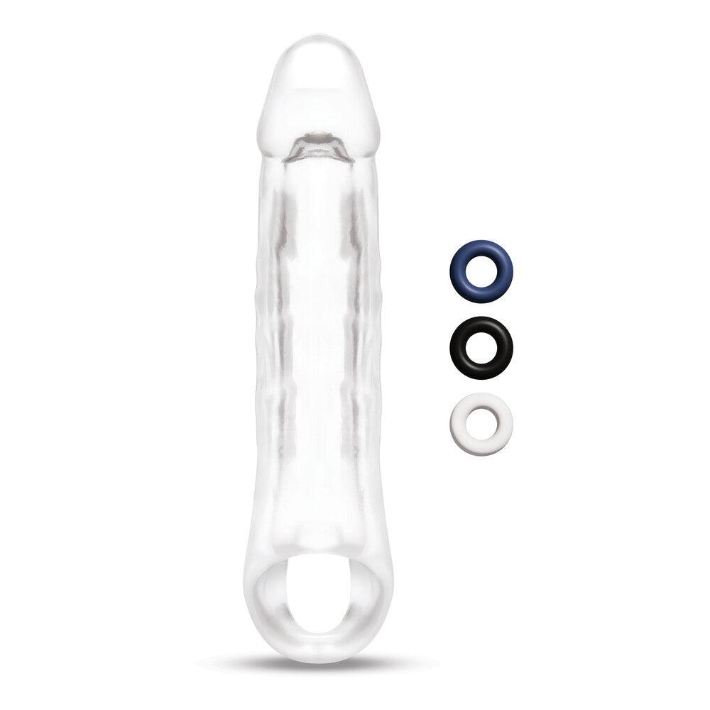 Size Up Clear Penis 2 Inch Extender - Raptureworks