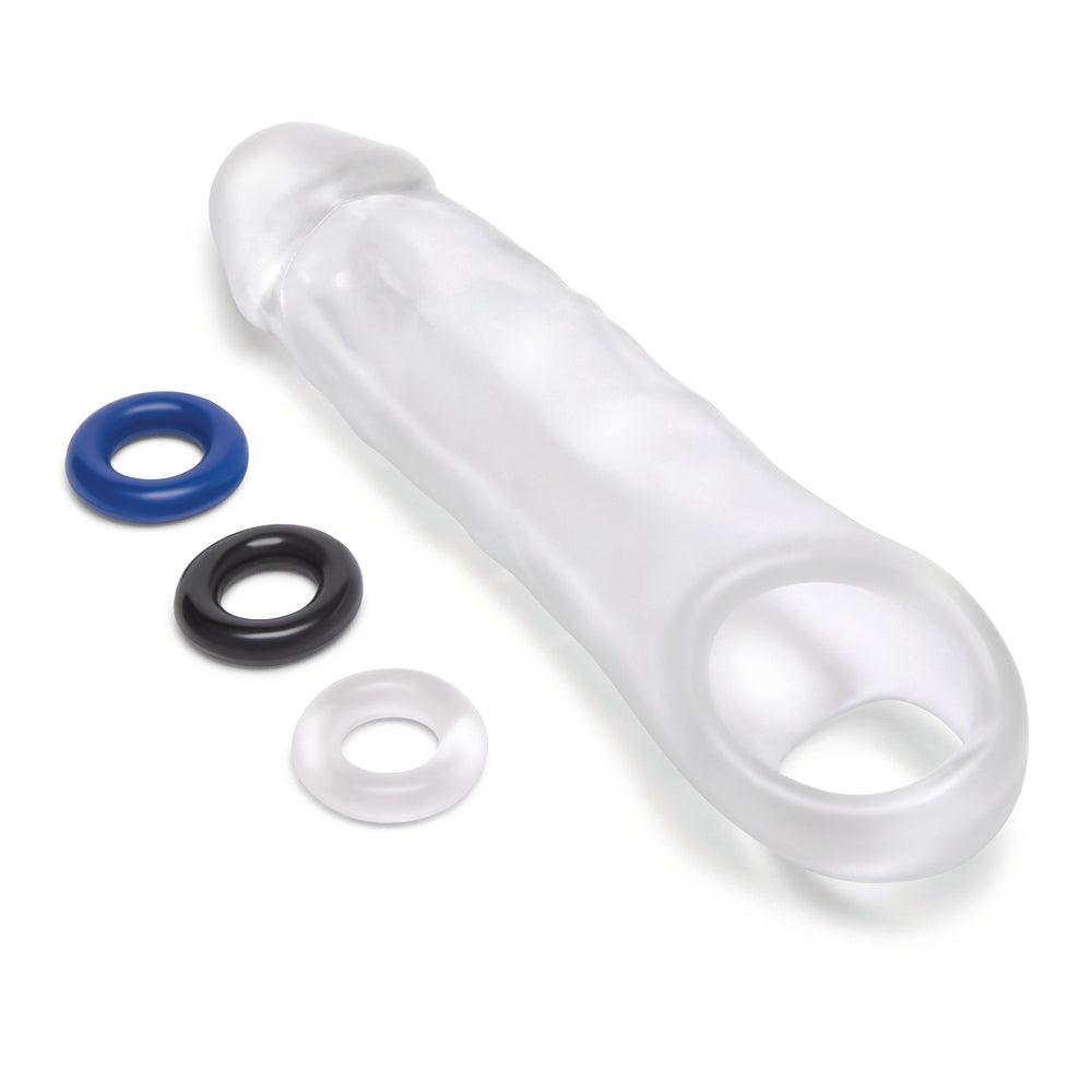 Size Up Clear Penis 2 Inch Extender - Raptureworks