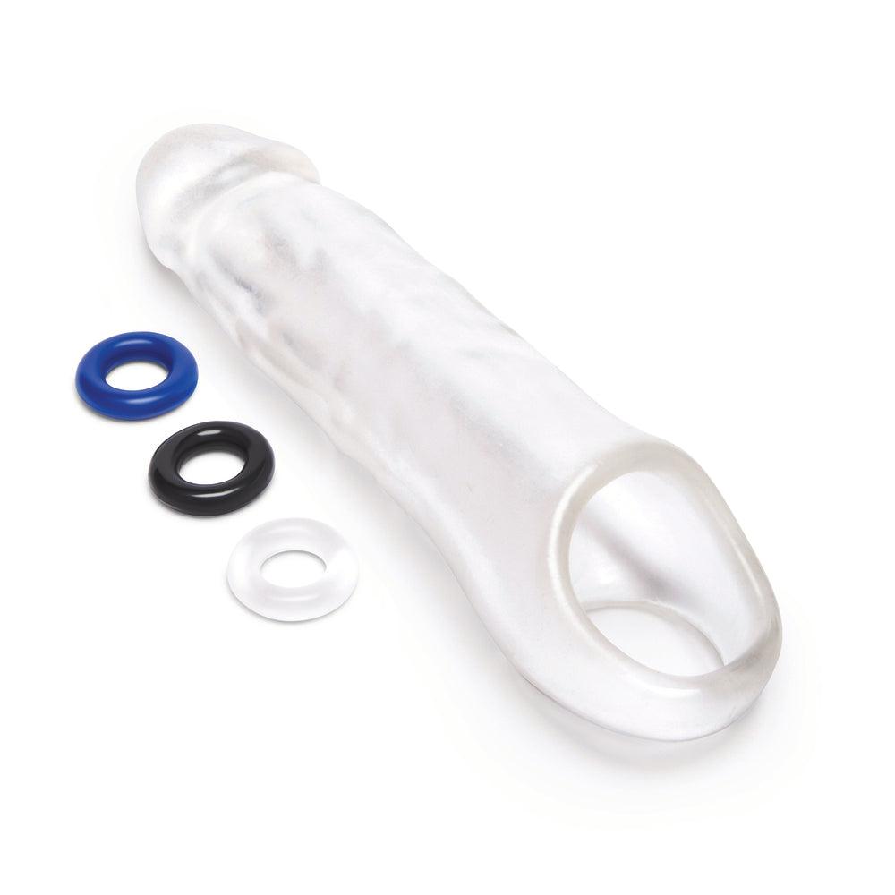 Size Up Clear Penis 3 Inch Extender - Raptureworks