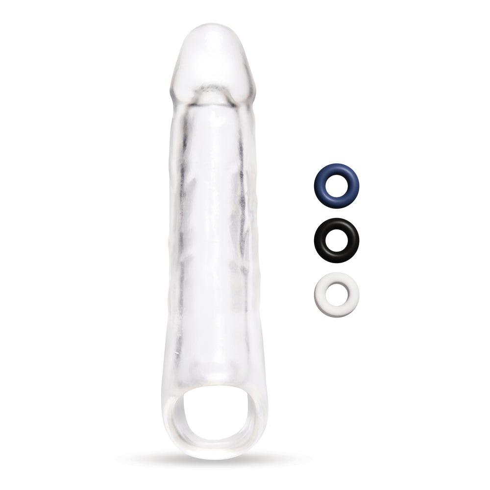 Size Up Clear Penis 3 Inch Extender - Raptureworks