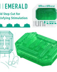 Tenga UNI Emerald Sleeve Masturbator - Rapture Works