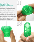 Tenga UNI Emerald Sleeve Masturbator - Rapture Works