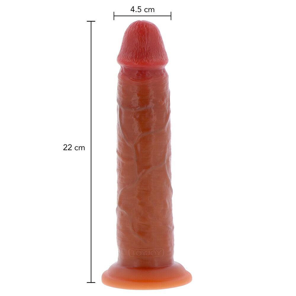 ToyJoy Get Real Silicone Foreskin Dong 8.5 Inches - Rapture Works