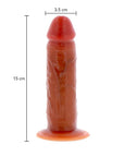 ToyJoy Get Real Silicone Sliding Foreskin Dong - Rapture Works