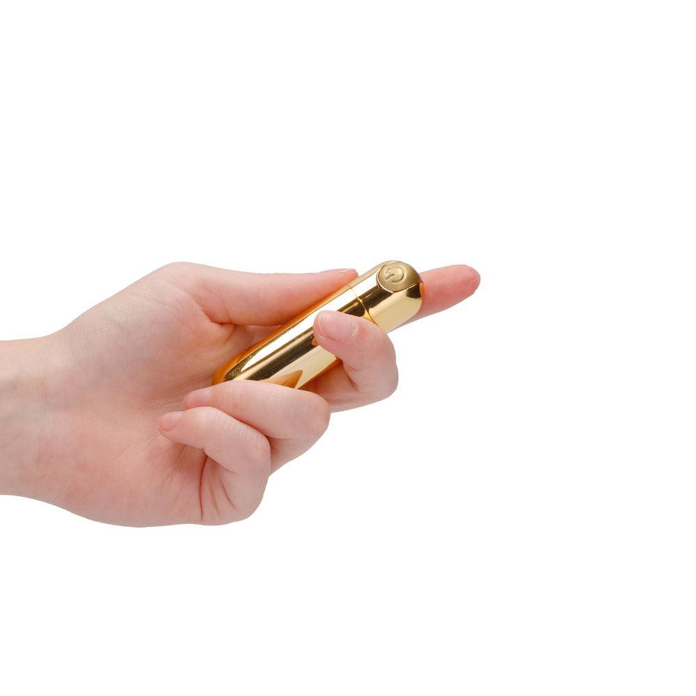 10 speed Rechargeable Bullet Gold - Rapture Works