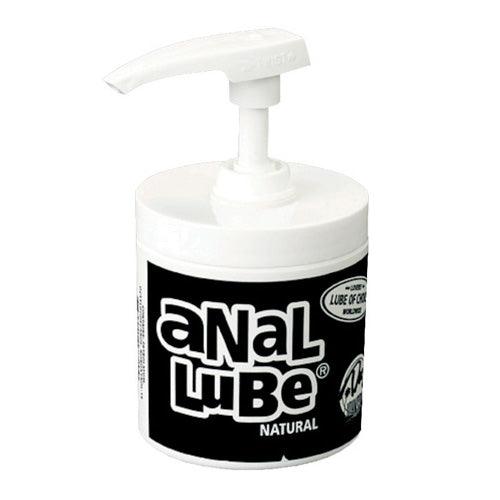Anal Lube Natural In Pump Dispenser 135ml - Rapture Works