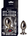 Ass Sation Remote Vibrating Butt Plug Black - Rapture Works