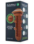 Autoblow A.I Reusable Mouth Sleeve - Flesh Brown - Rapture Works