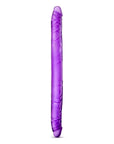 B Yours 16 Inch Purple Double Dildo - Rapture Works