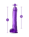 B Yours Plus Hefty N Hung 14 Inch Dildo - Rapture Works