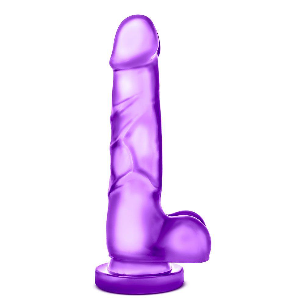 B Yours Sweet N Hard Purple Dildo - Rapture Works