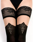 Ballerina Fantasy Hold Up Stockings - Sleek And Timeless Sexy Look - Rapture Works
