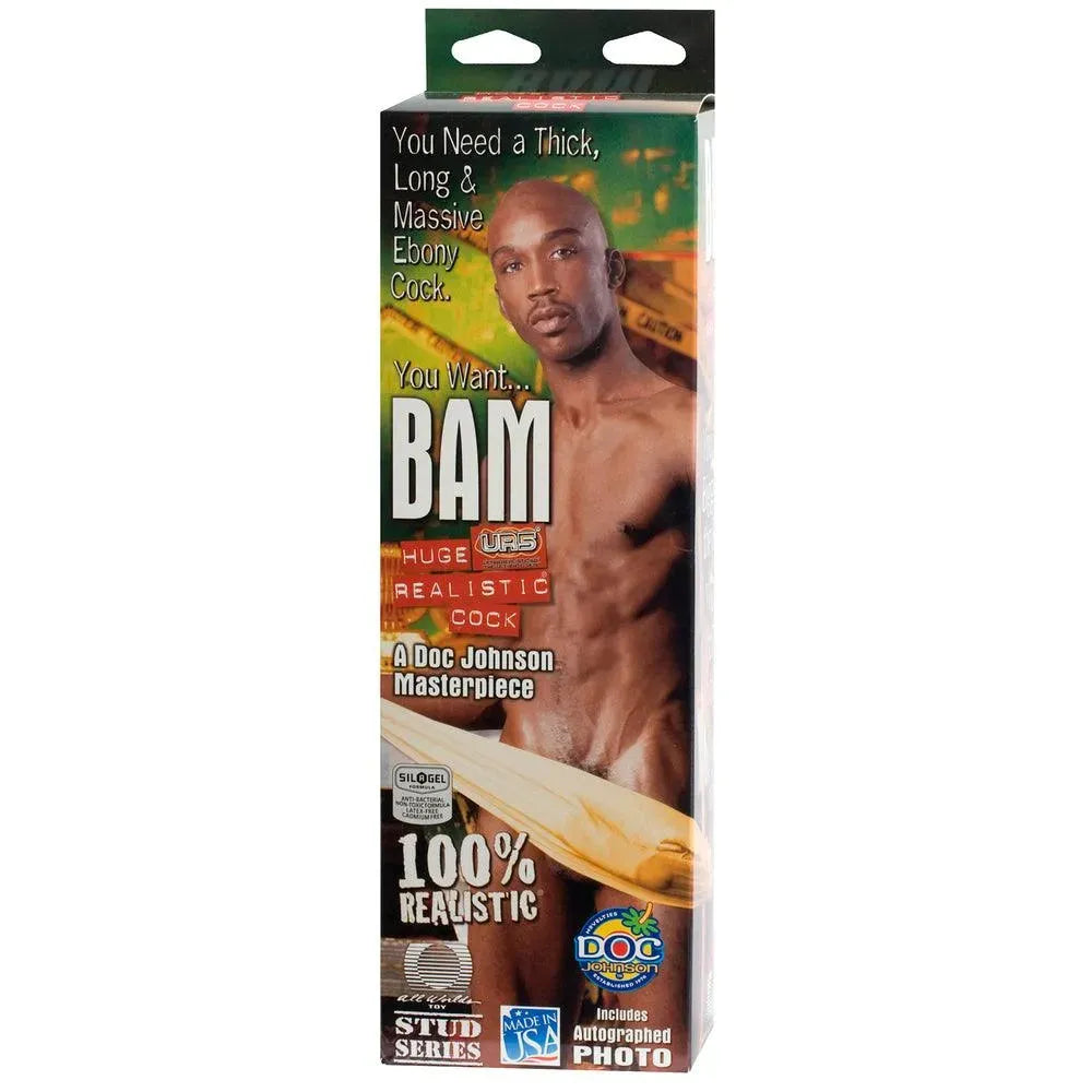 Bams 13 Inch Realistic Cock Dildo - Rapture Works