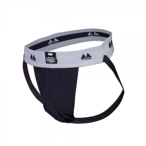 Bike Jockstrap Black with 2 Inch Waistband - Rapture Works