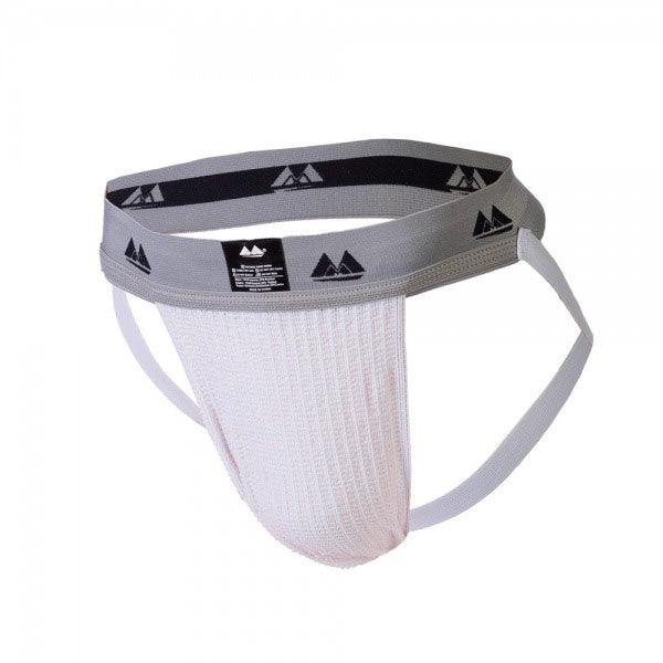 Bike Jockstrap White with 2 Inch Band - Rapture Works