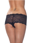 Black Lace Hotpants - Rapture Works