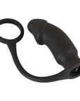 Black Velvets Vibrating Anal Plug And Cock Ring - Rapture Works