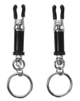 Bondage Ring Barrel Nipple Clamps - Rapture Works