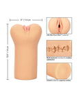 Boundless Vulva Masturbator Flesh Pink - Rapture Works