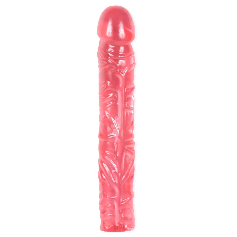 Classic 10 Inch Pink Jelly Dong - Rapture Works