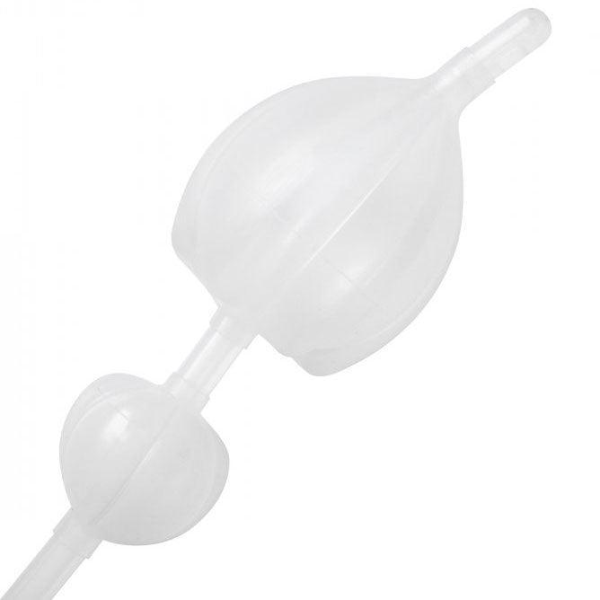 Clean Stream Silicone Inflatable Double Bulb Enema System - Rapture Works